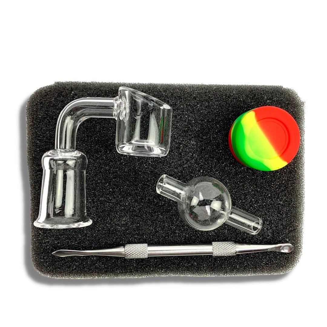 Billy Mate Quartz Banger with Directional Carb Cap 18mm Female set - The Bong Baron