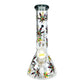 Billy Mate Rainbow Leaf Beaker Bong 23cm - The Bong Baron