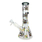 Billy Mate Rainbow Leaf Beaker Bong 23cm - The Bong Baron