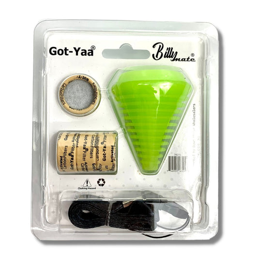 Billy Mate Silicone Mouthpiece Filter Kit Green - The Bong Baron