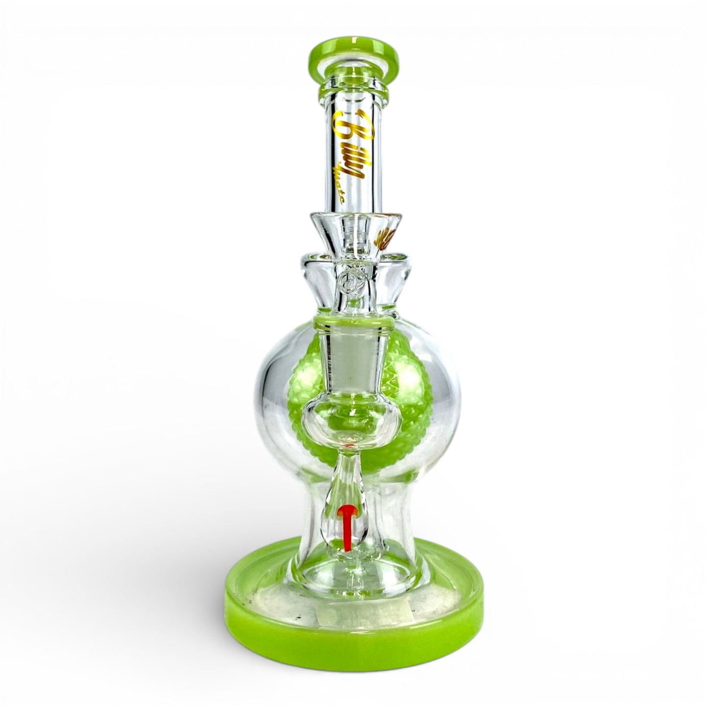 Billy Mate Textured Orb Perc Bong and Dab Rig 20cm - The Bong Baron