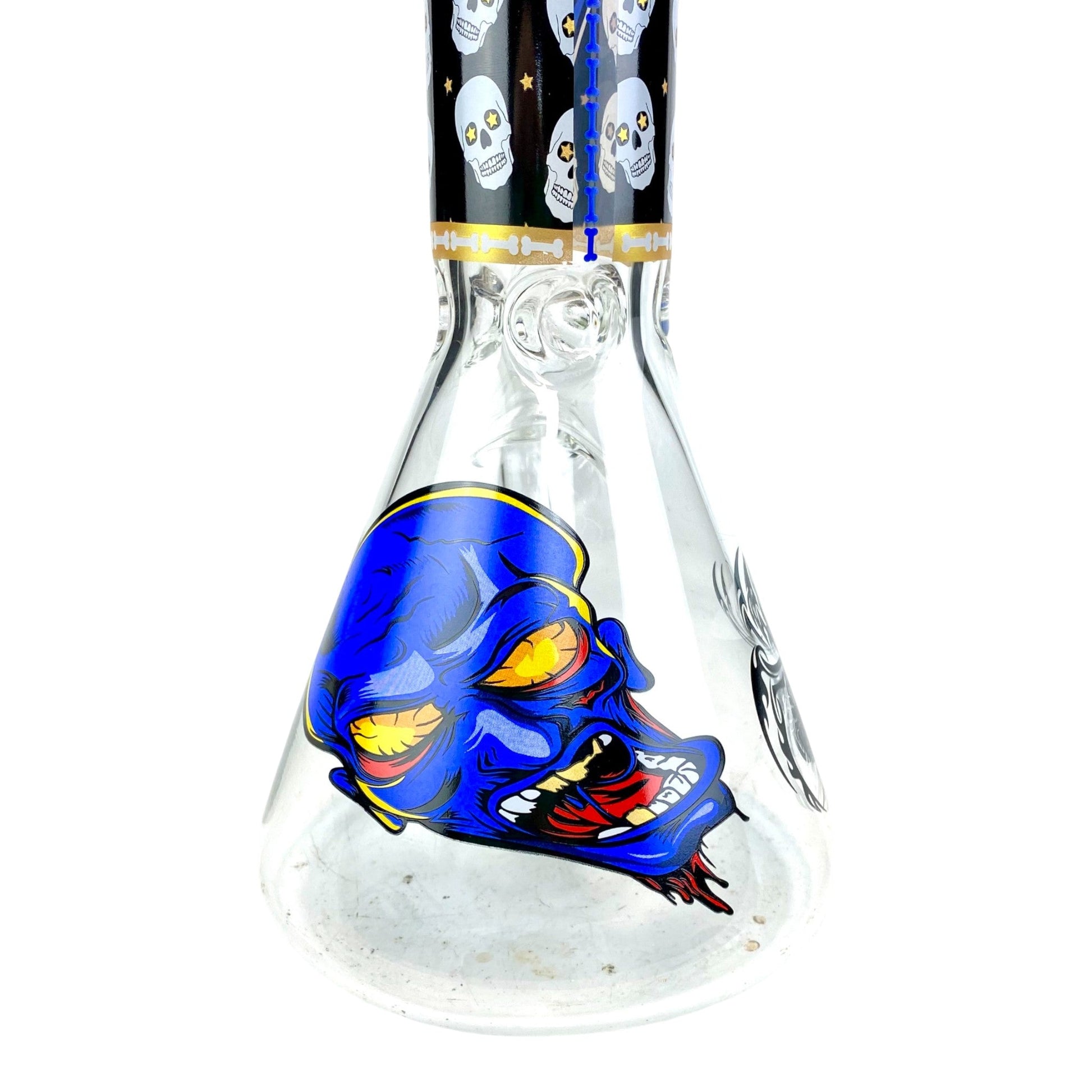 Blue Demon 7mm Beaker Bong 35cm - The Bong Baron