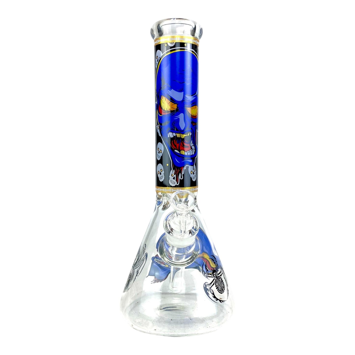 Blue Demon 7mm Beaker Bong 35cm - The Bong Baron
