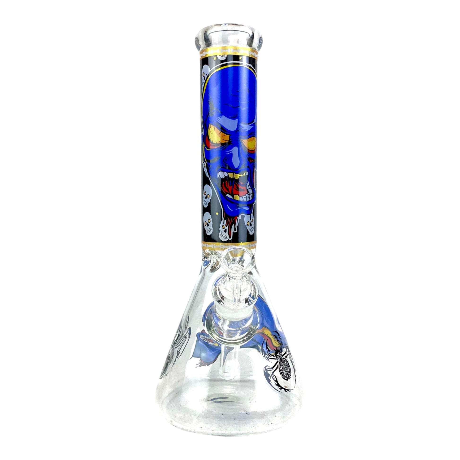 Blue Demon 7mm Beaker Bong 35cm - The Bong Baron
