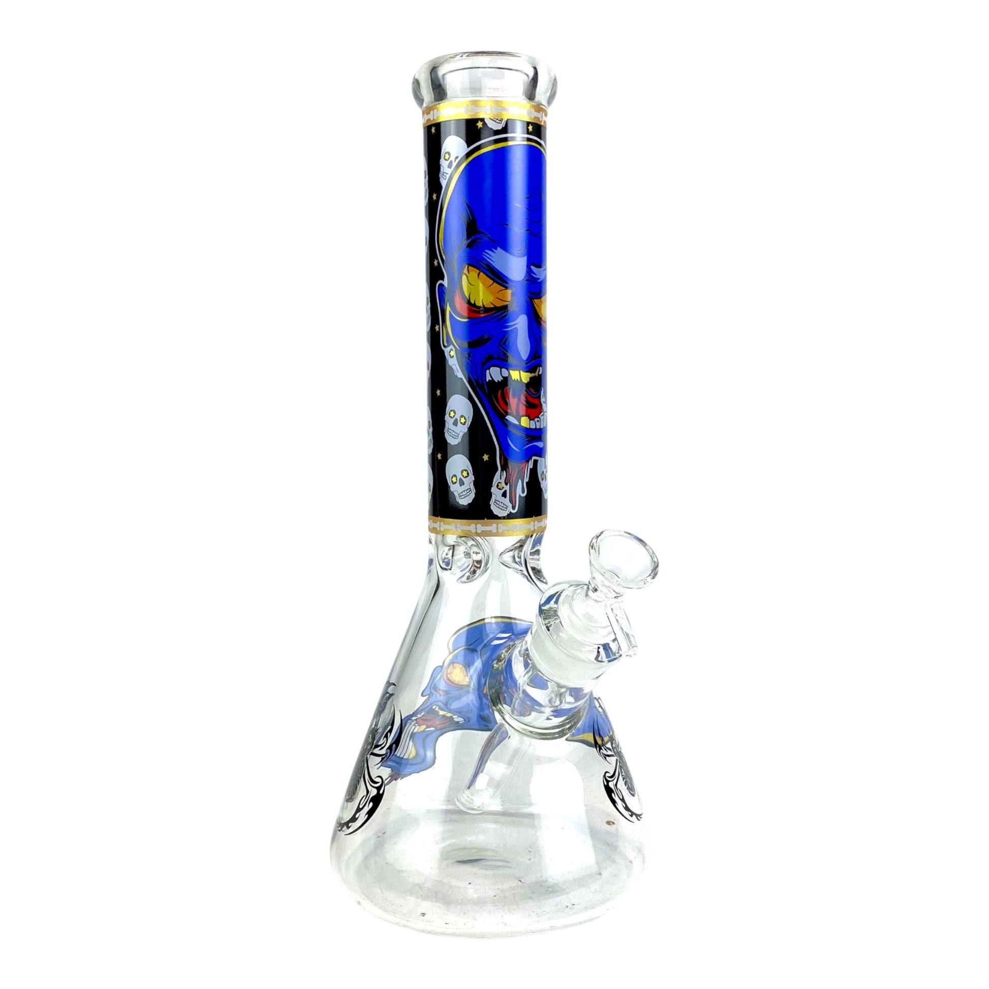 Blue Demon 7mm Beaker Bong 35cm - The Bong Baron