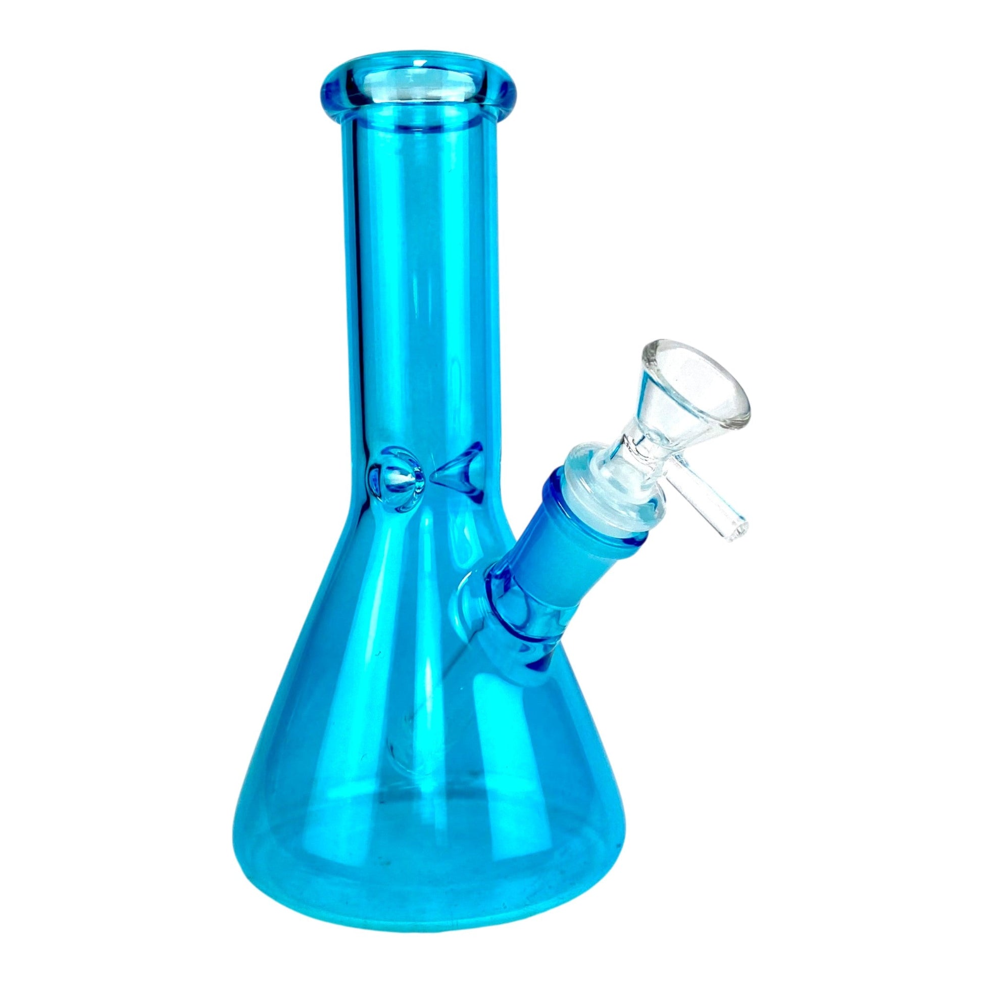Blue Glass Beaker Bong 20cm - The Bong Baron