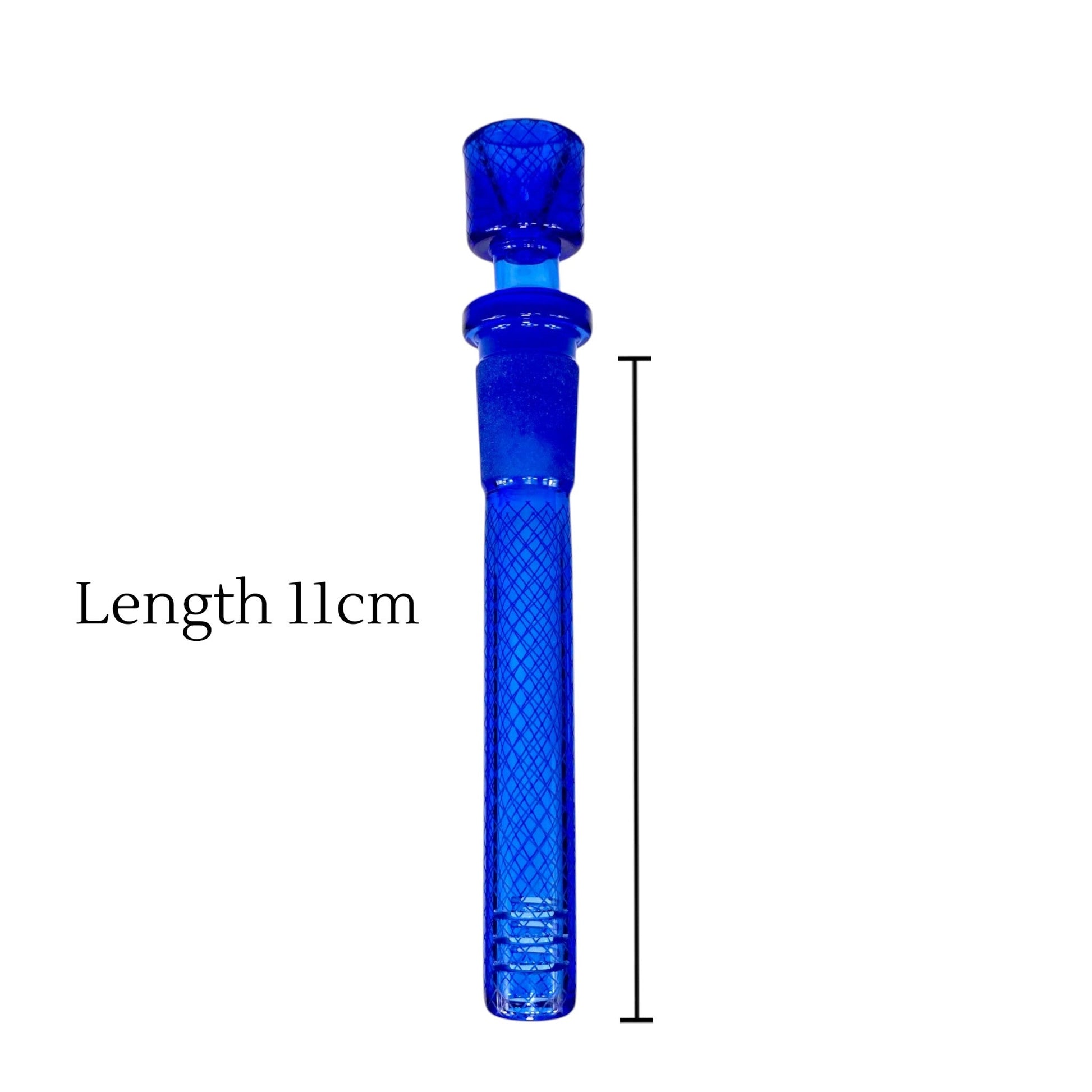 Blue Hose Glass Downstem 18/14mm 11cm - The Bong Baron