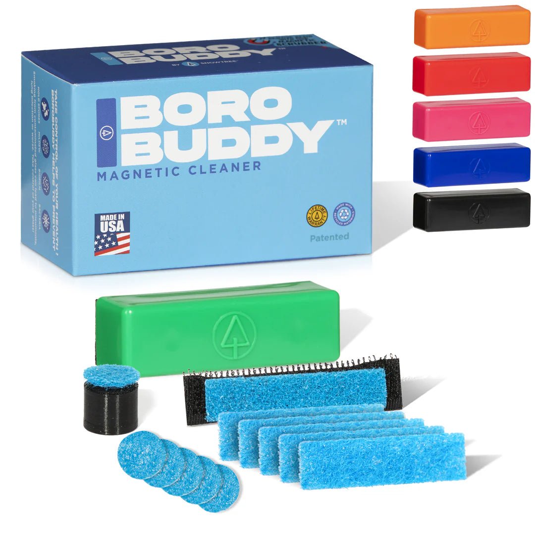 BoroBuddy™ Magnetic Glass Scrubber and Bong Cleaner Kits - The Bong Baron