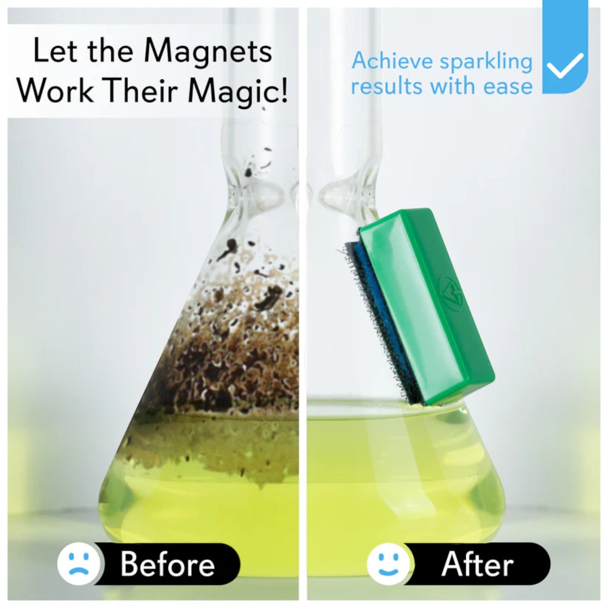 BoroBuddy™ Magnetic Glass Scrubber and Bong Cleaner Kits - The Bong Baron