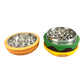 Cheeseburger Herb Grinder 63mm 4 Piece - The Bong Baron