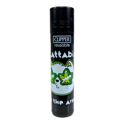 Clipper Cannabis Lighters Large - The Bong Baron