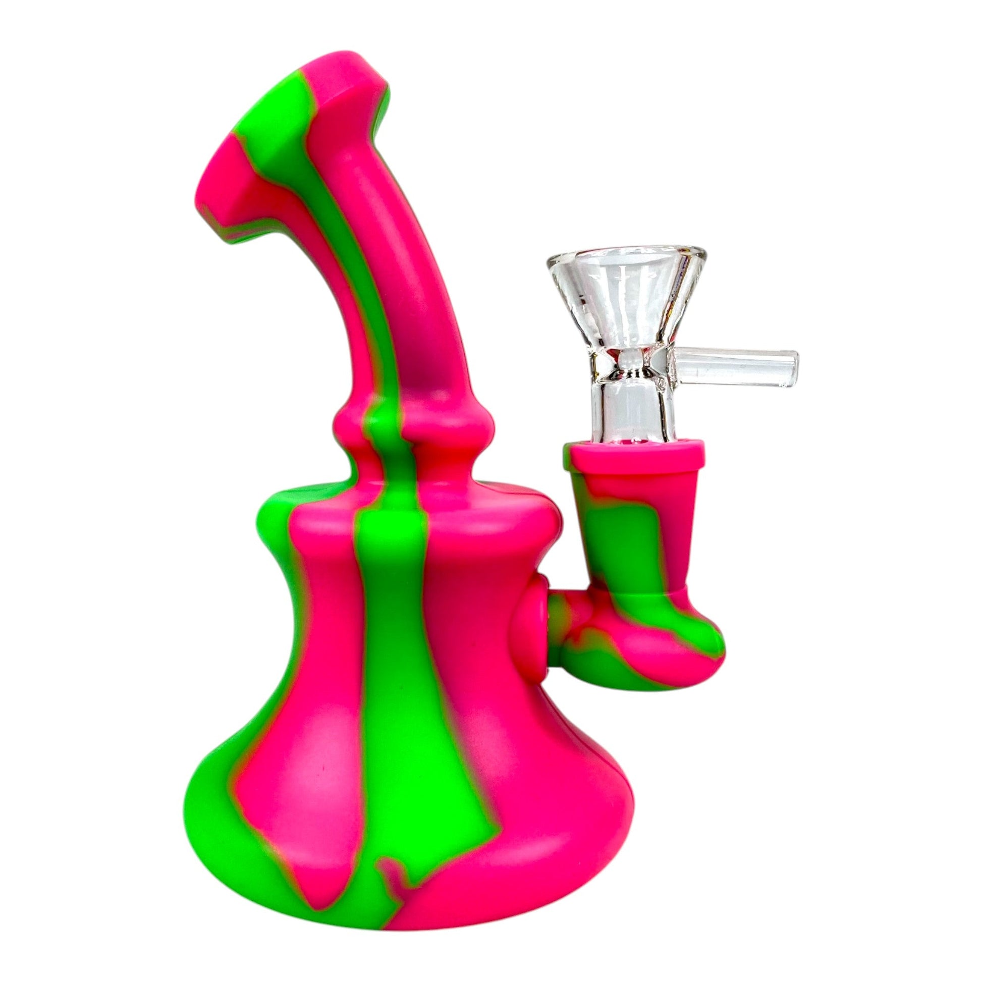 Colour Melt Silicone Bong 13cm - The Bong Baron