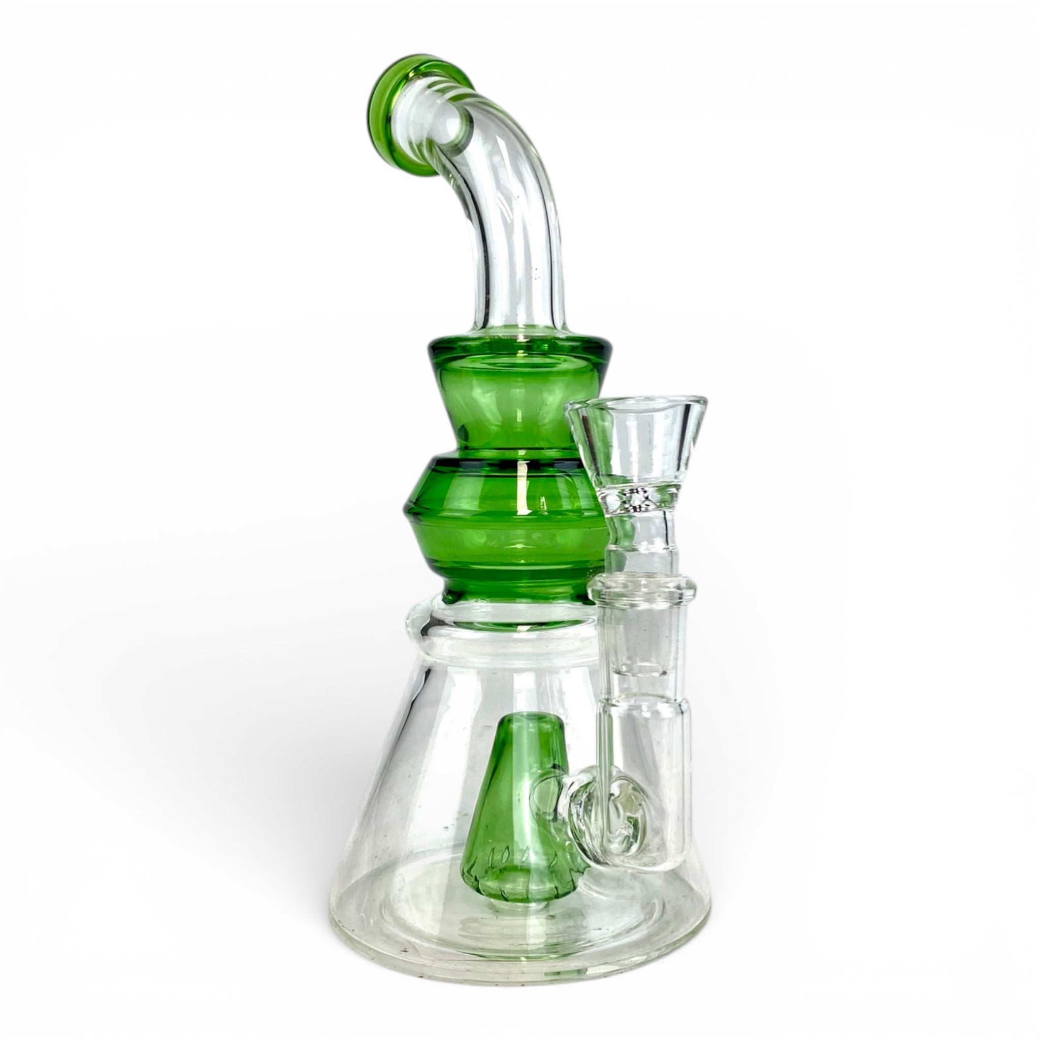 Cone Perc Bong and Dab Rig 19cm Green – The Bong Baron