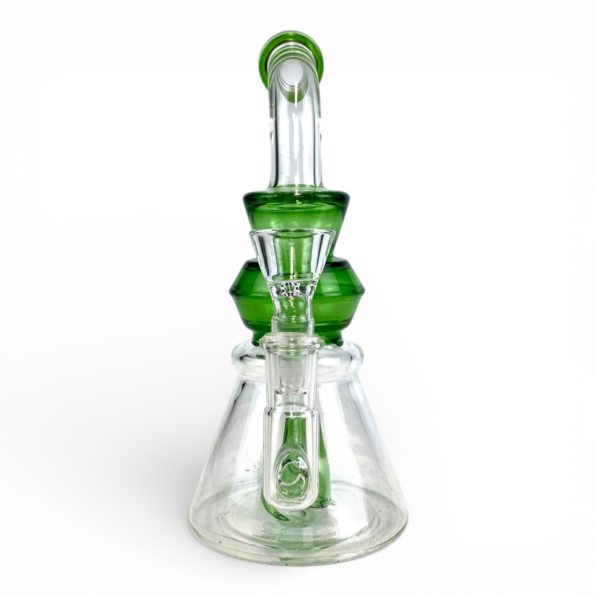 Cone Perc Bong and Dab Rig 19cm Green – The Bong Baron