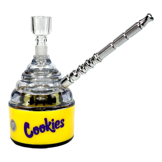 Cookies Fan Battery Auto Bong Yellow - The Bong Baron