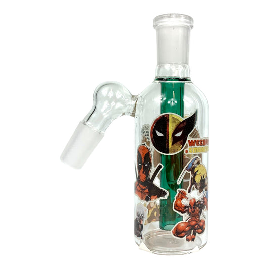 Deadpool Ash Catcher 14mm 45° - The Bong Baron