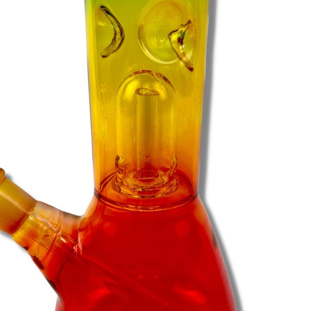 Dome Perc Rasta Bong 20cm - The Bong Baron