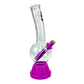 Don't Care Bear Bubble Bong 25cm Purple - The Bong Baron