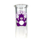 Don't Care Bear Bubble Bong 25cm Purple - The Bong Baron