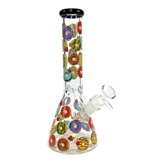 Donut Time Beaker Bong 25cm - The Bong Baron