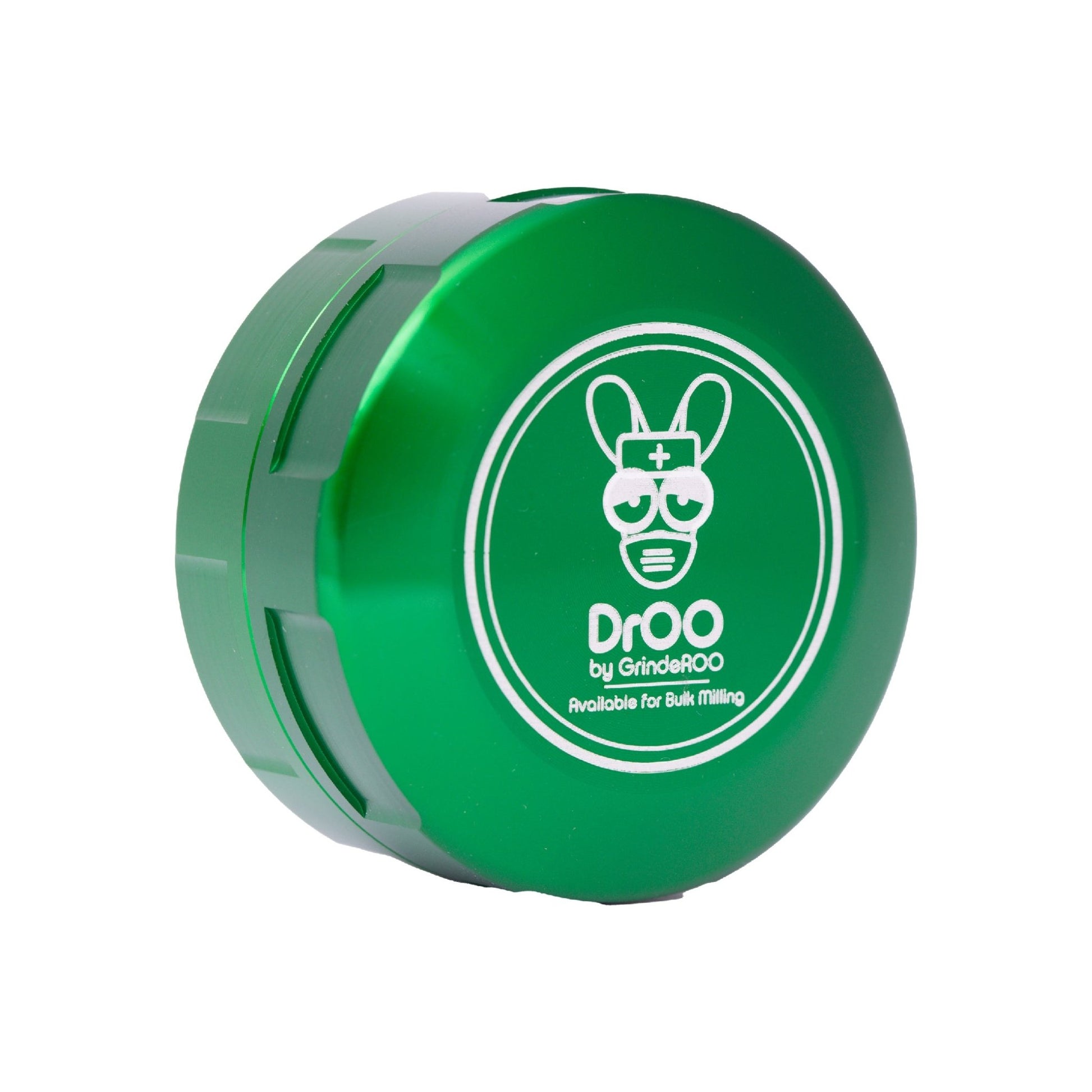 DROO Premium 3pc 56mm Aluminium Herb Grinder - The Bong Baron