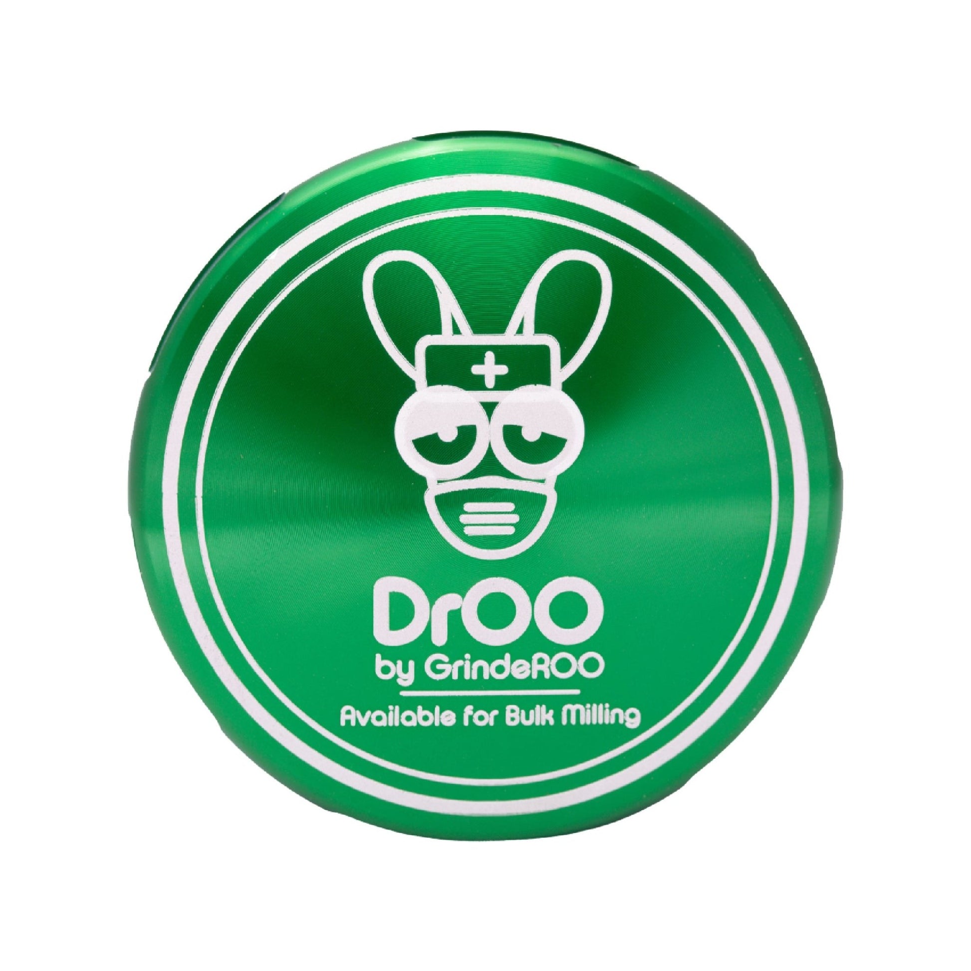 DROO Premium 3pc 56mm Aluminium Herb Grinder - The Bong Baron