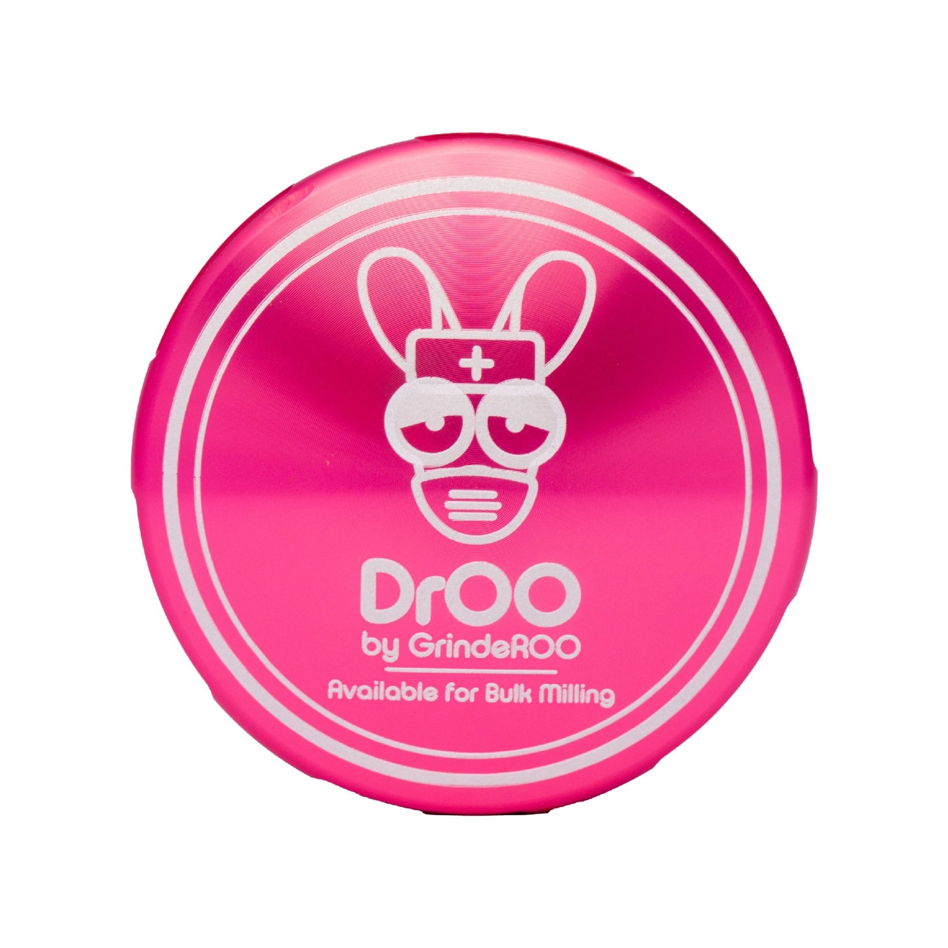 DROO Premium 3pc 56mm Aluminium Herb Grinder - The Bong Baron