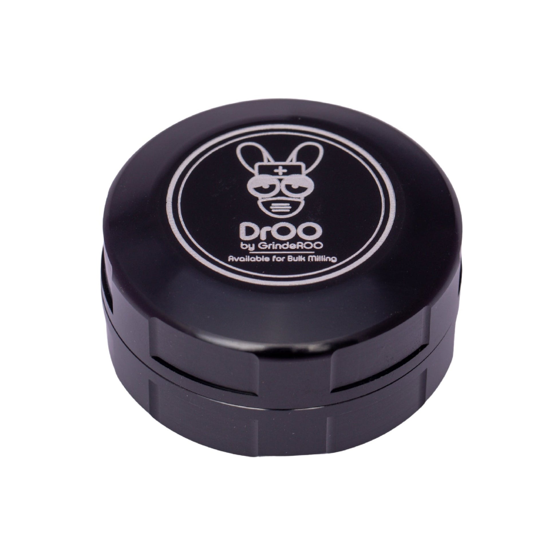 DROO Premium 3pc 56mm Aluminium Herb Grinder - The Bong Baron