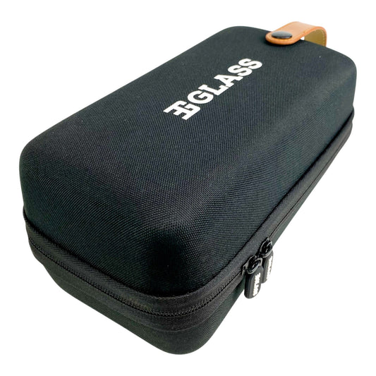 EG Glass Bong Travel Bag 22 x 12cm Black - The Bong Baron