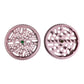Elite Club Adjustable Herb Grinder 63mm Rose – Fine & Coarse Plates - The Bong Baron