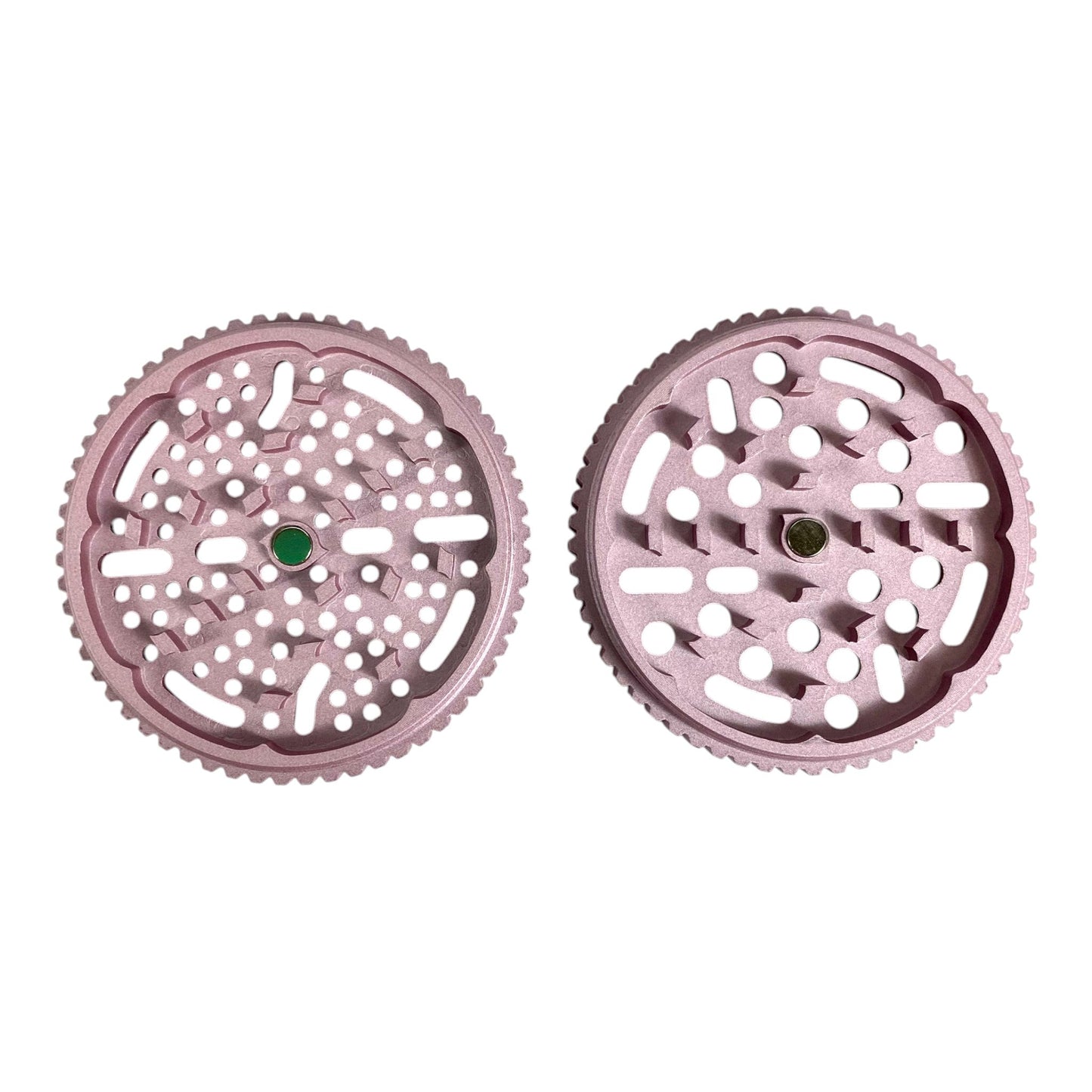 Elite Club Adjustable Herb Grinder 63mm Rose – Fine & Coarse Plates - The Bong Baron