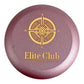 Elite Club Adjustable Herb Grinder 63mm Rose – Fine & Coarse Plates - The Bong Baron