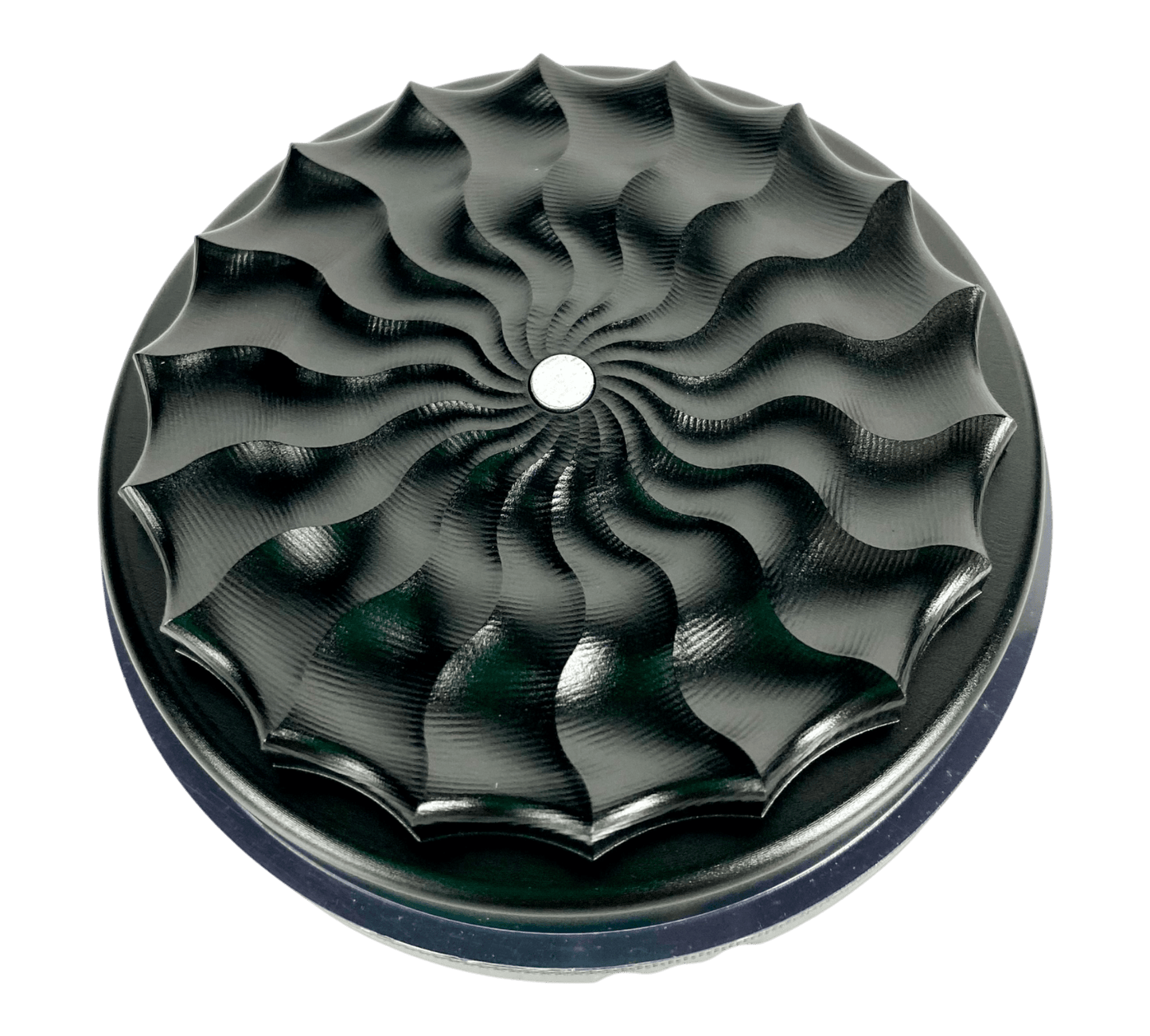 Elite Petal Tooth Grinder 100mm Gold - The Bong Baron