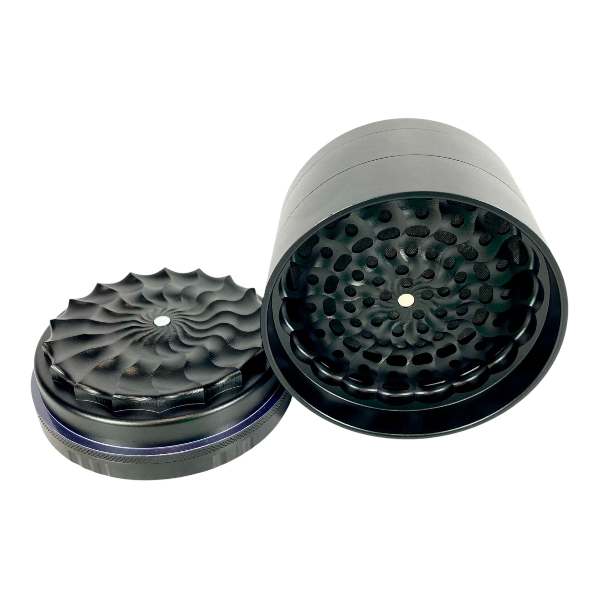 Elite Petal Tooth Grinder 100mm Gold - The Bong Baron