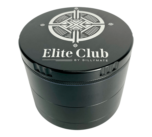 Elite Petal Tooth Grinder 100mm Gold - The Bong Baron