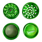 Elite Petal Tooth Grinder 50mm Green - The Bong Baron