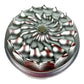 Elite Petal Tooth Grinder 63mm Silver - The Bong Baron