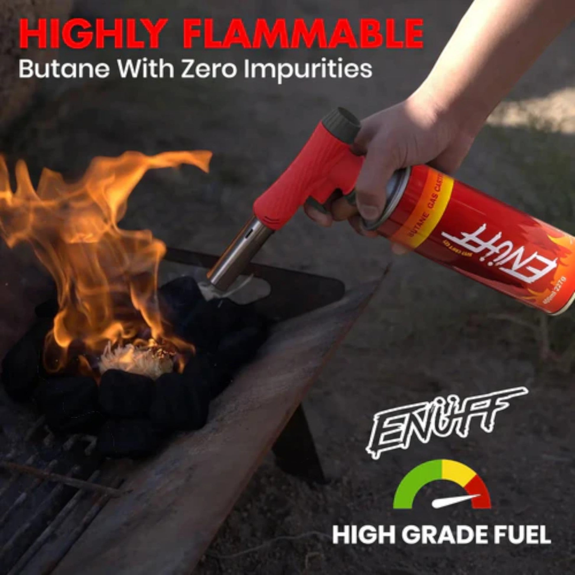 Enuff Butane Cartridges 400ml - The Bong Baron