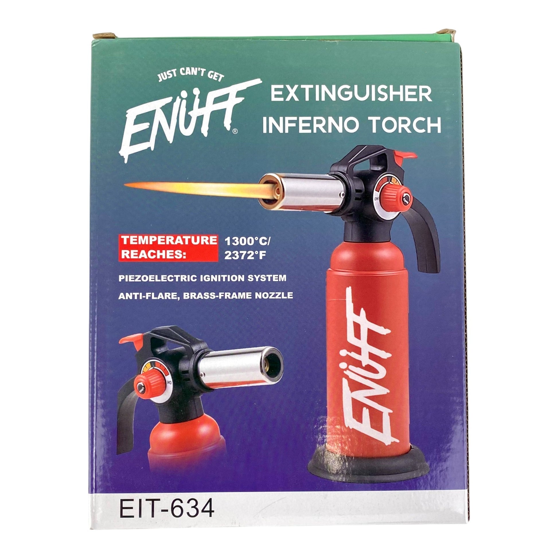 Enuff Fire Extinguisher Dab Torch 20cm - The Bong Baron