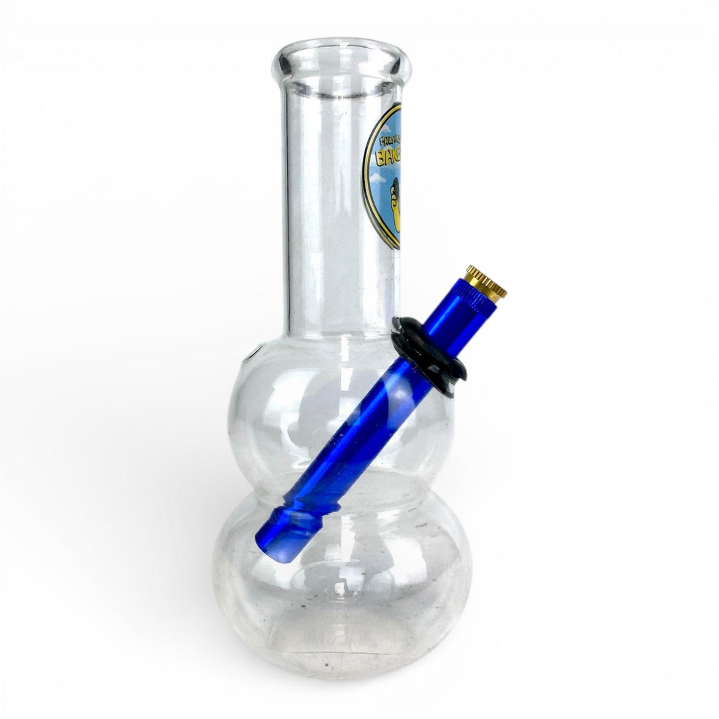 Fully Baked Homer Double Bubble Bong 20cm - The Bong Baron