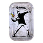 G Rollz - Banksy Flower Bomb Large Rolling Tray 27 x 17cm - The Bong Baron