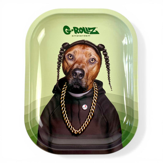 G Rollz - Doggy Dog Rolling Tray 18 x 14cm - The Bong Baron