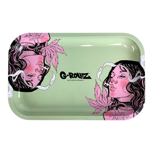 G Rollz Hazy Dreams Large Rolling Tray 27 x 17cm - The Bong Baron