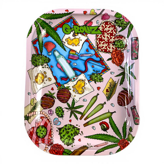 G Rollz Rolling Tray 18 x 14cm - The Bong Baron