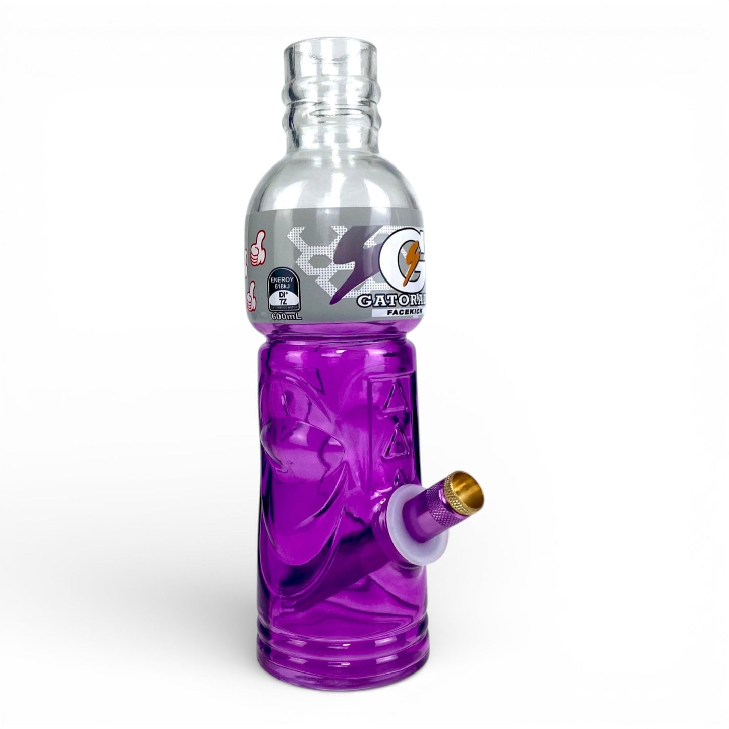 Gator Bong 23cm Purple - The Bong Baron
