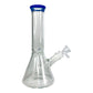 Glass Beaker Bong 20cm – Light Blue Accent - The Bong Baron