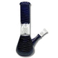 Glass Bong Dome Percolator 20cm Blue - The Bong Baron