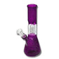 Glass Bong Dome Percolator 20cm Purple - The Bong Baron