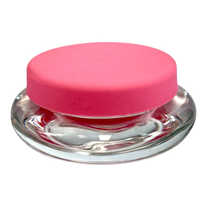 Glass Dab Container with Silicone Lid - The Bong Baron