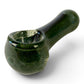 Glitter Strip Hash Pipe 7cm Dark Green - The Bong Baron